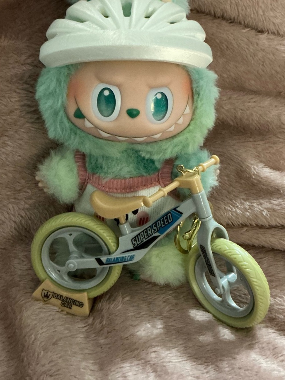 Labubu Keychain Bicycle - no doll or helmet, bike only